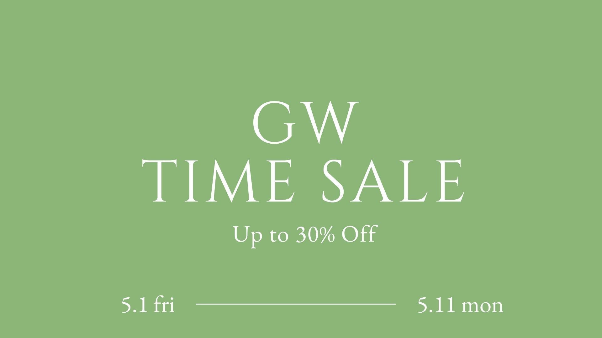 GW TIME SALE