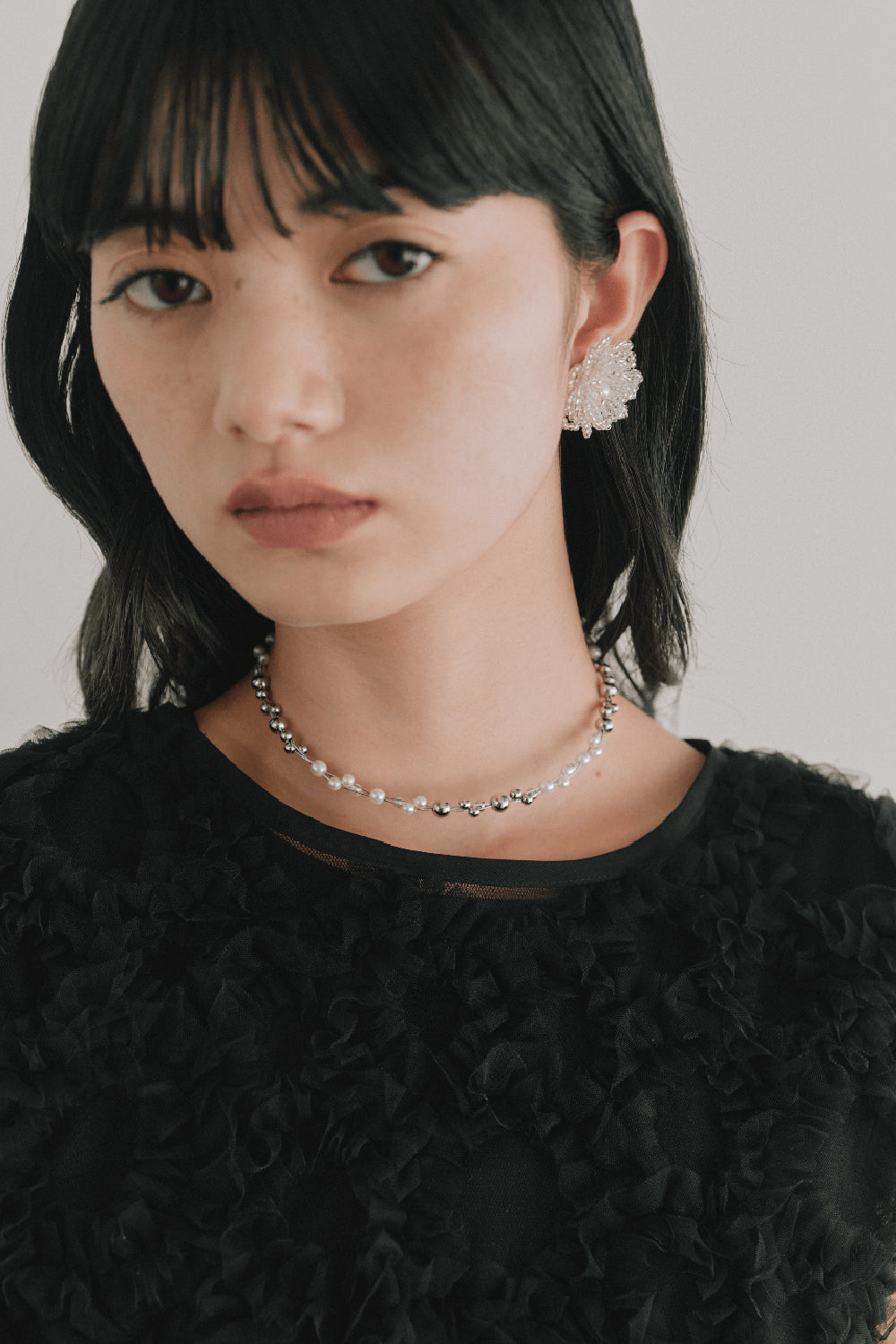 kaene ブロッサムシャインイヤリング / 032007 | silver