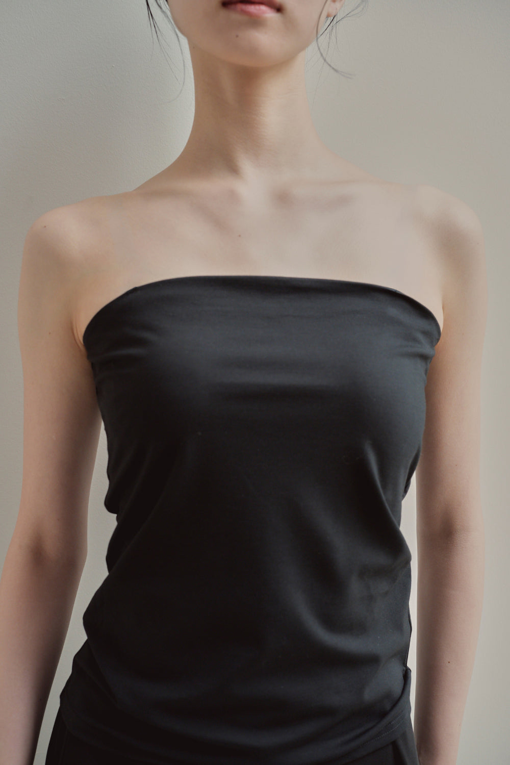 kaene カップ付きベアトップインナー / 800170 | ※ストラップを外して着用