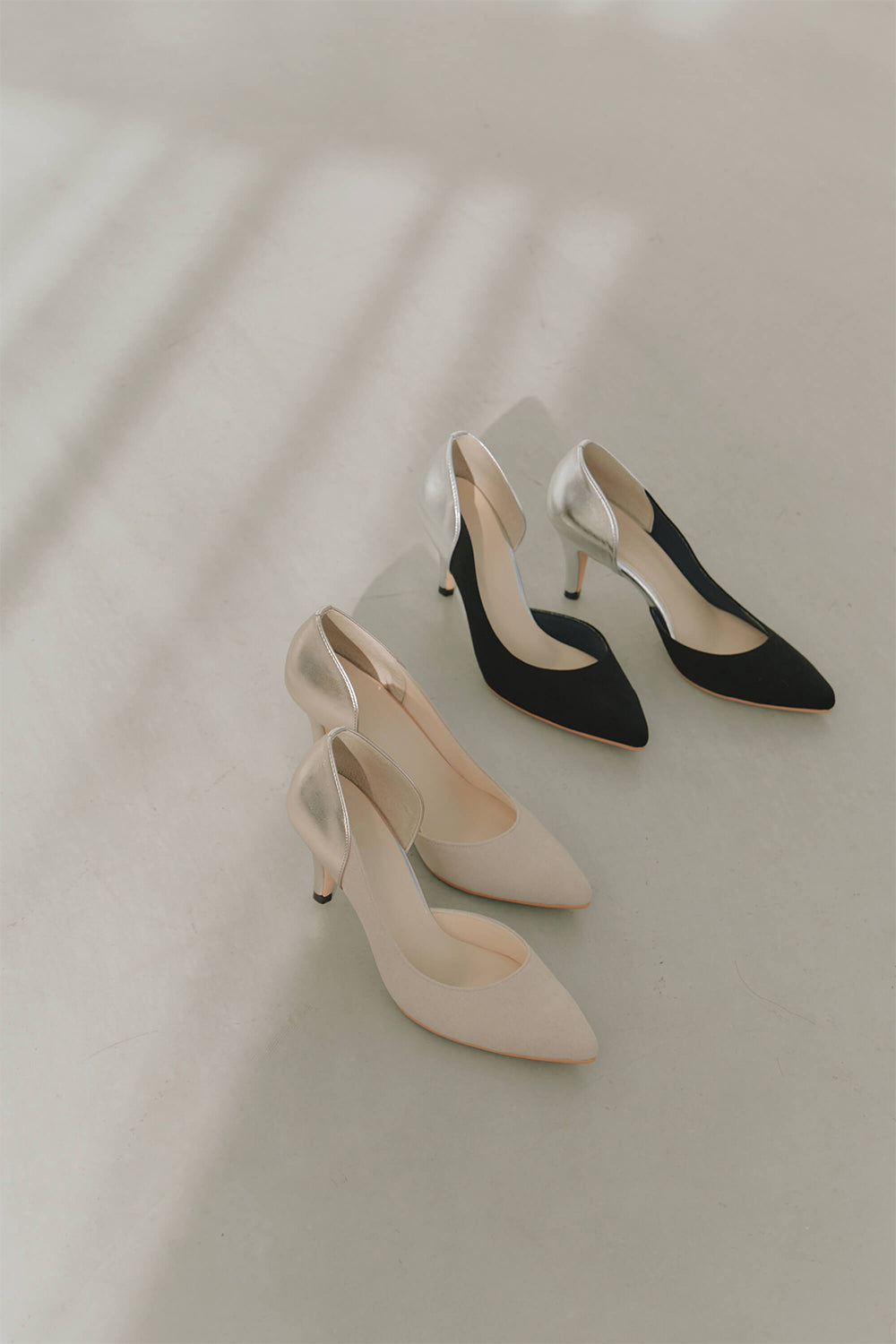 kaene バイカラーパンプス / 050014