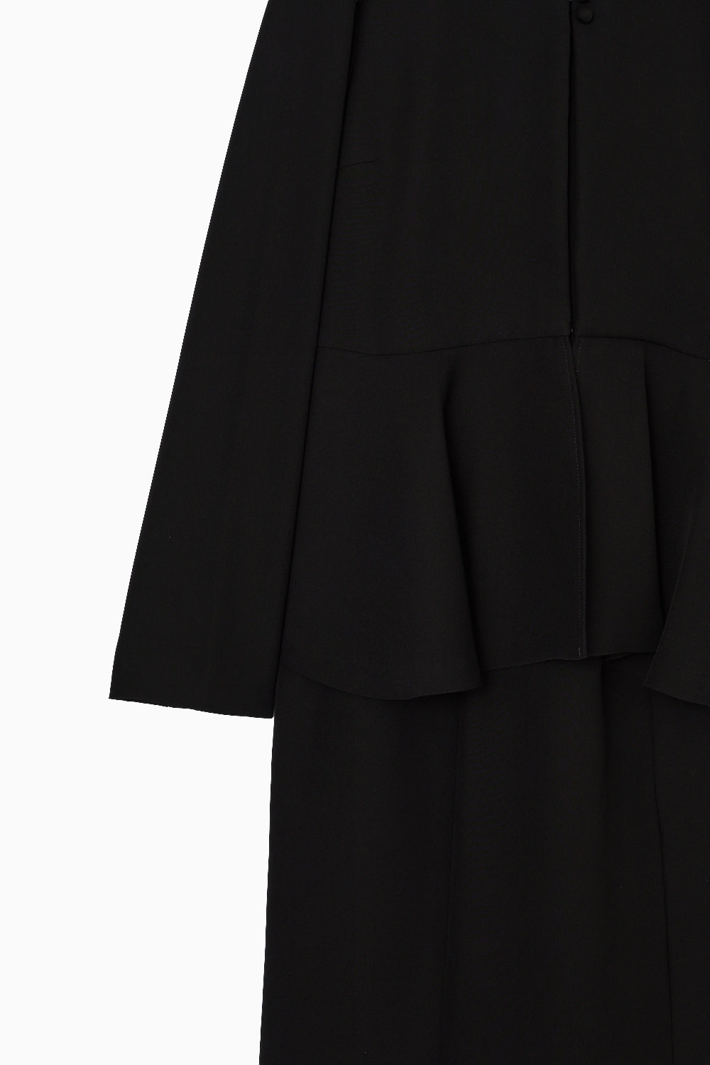 kaene フレアジャケットセットワンピース / 101057 | ※black