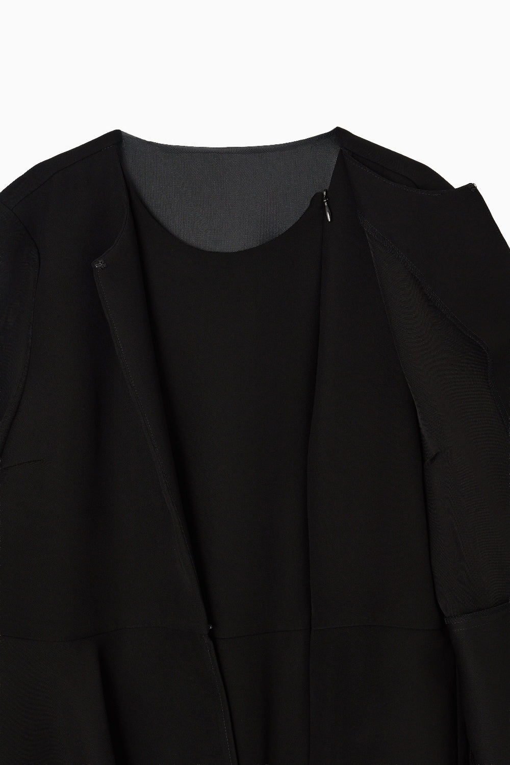 kaene フレアジャケットセットワンピース / 101057 | ※black