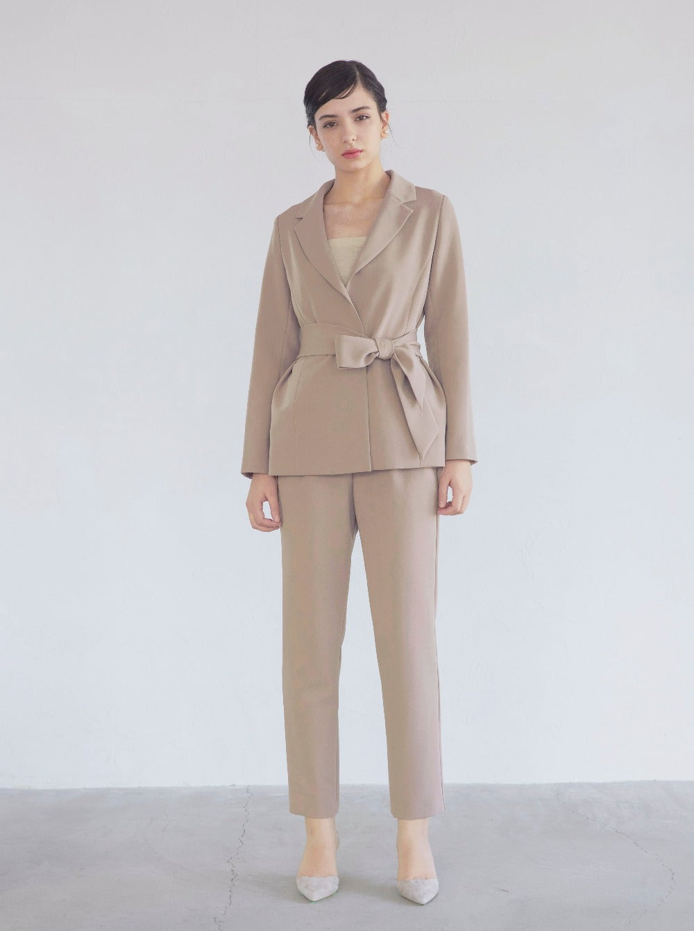 ハイストレッチフリルパンツ / 008191 kaene