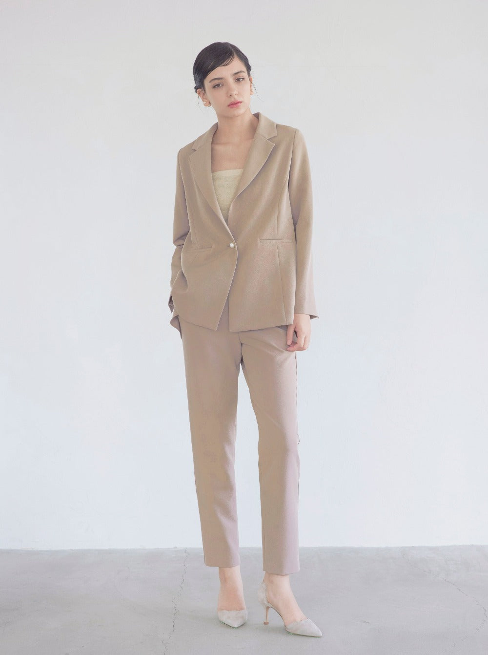 ハイストレッチフリルパンツ / 008191 kaene