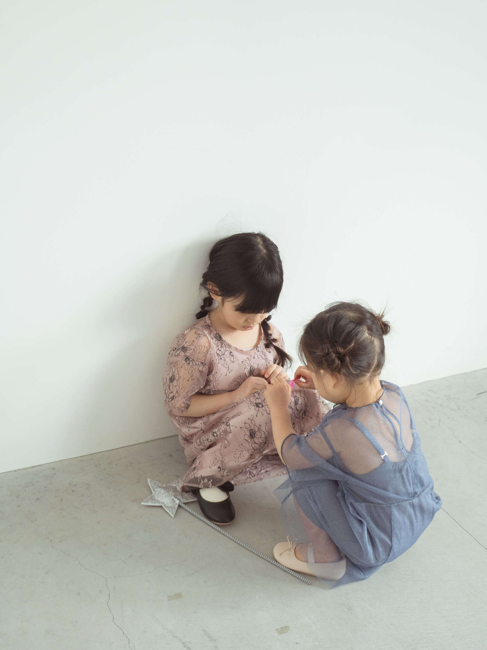 kaene (KIDS) ラメチュールメロウワンピース / 700009