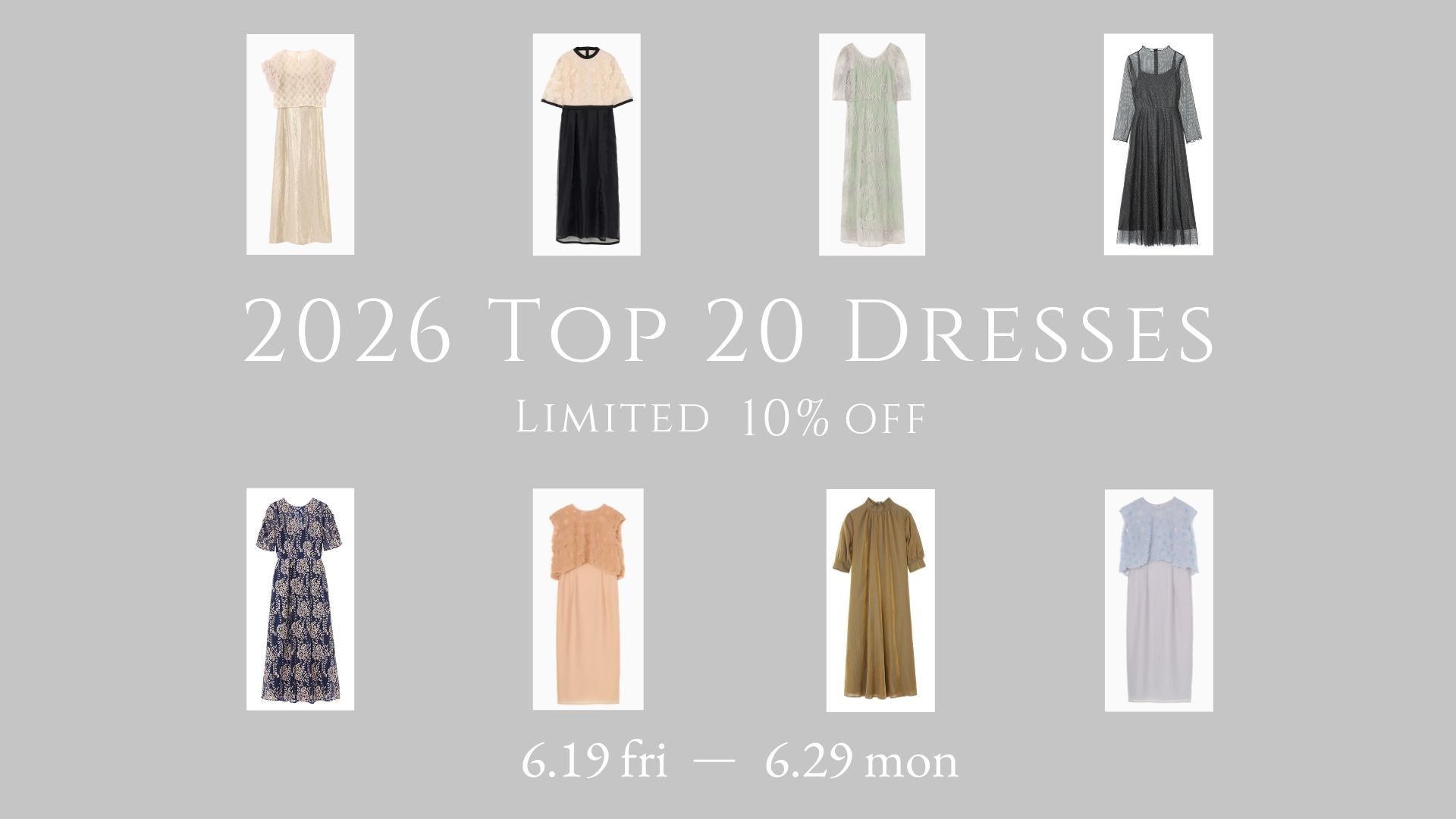 2026 Top 20 Dresses