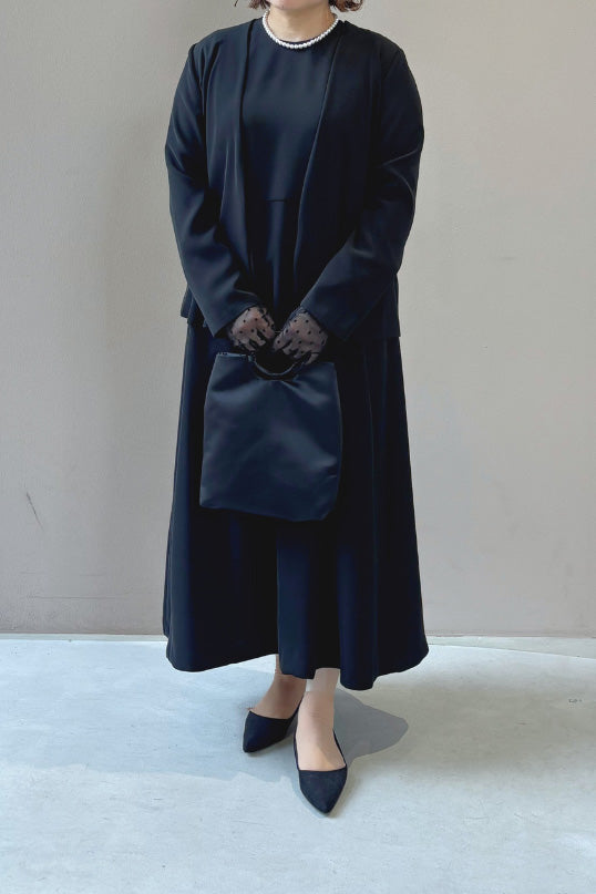 kaene　Aラインロングスリーブワンピース / 100767 | Customer Snap 155cm/M(38) 