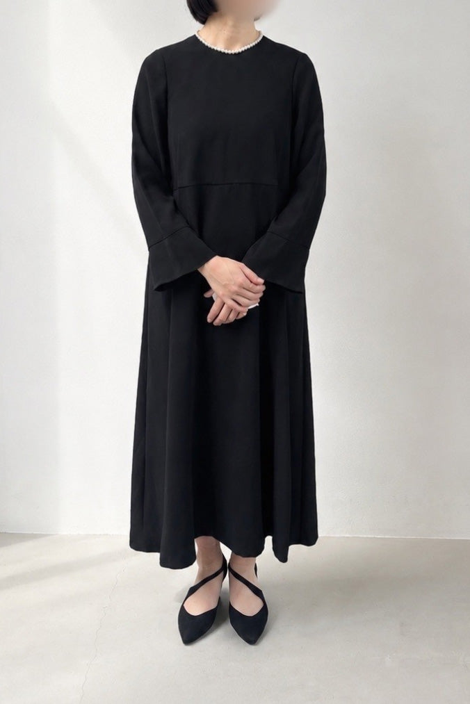 kaene　Aラインロングスリーブワンピース / 100767 | Customer Snap 162cm/S(36) ヒール4cm