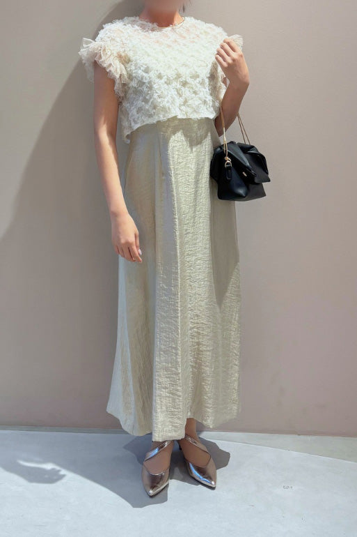 kaene　ボリュームブラウスセットドレス / 100956 | Customer Snap 162cm/M(38) ヒール4cm