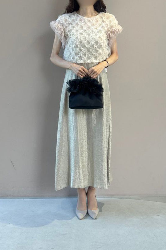 kaene　ボリュームブラウスセットドレス / 100956 | Customer Snap 170cm/M(38) ヒール7cm