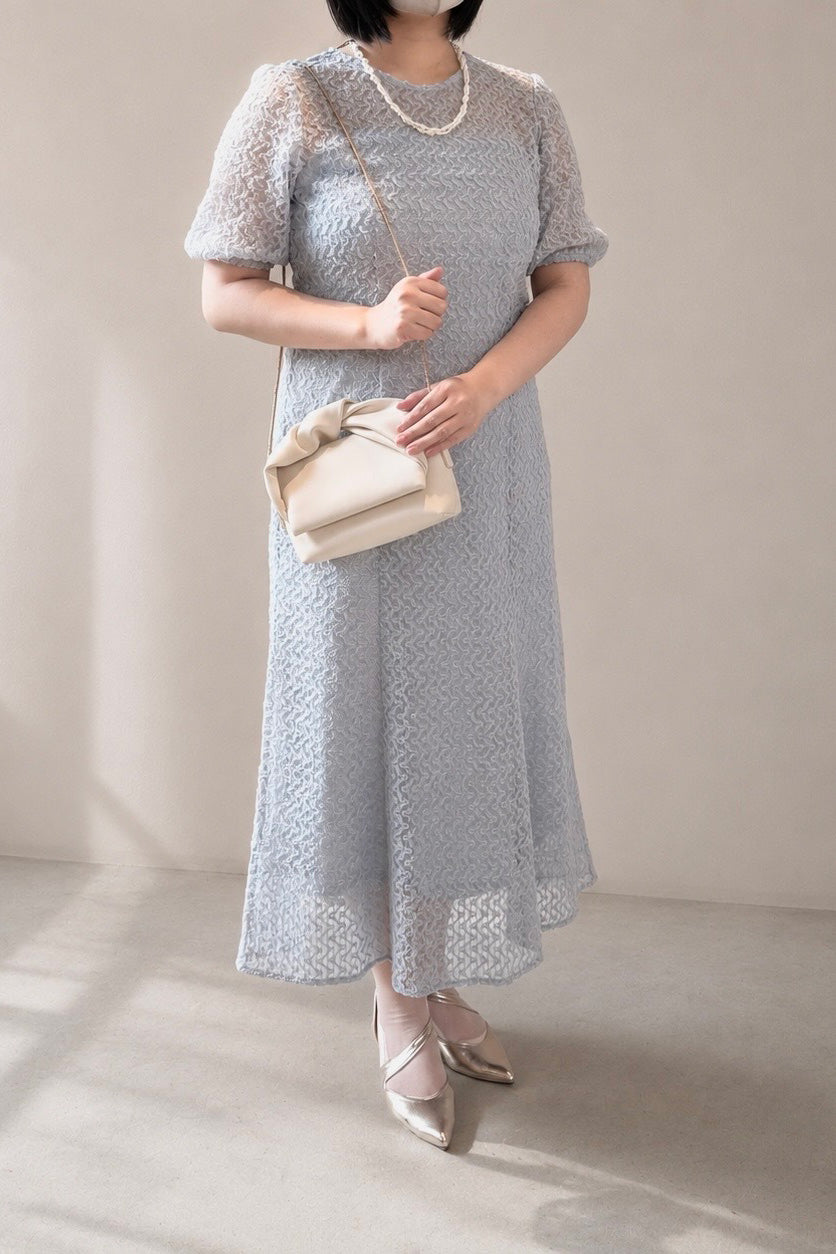 kaene　スパンコールレースドレス / 101006 | Customer Snap 166cm/L(40) ヒール4cm