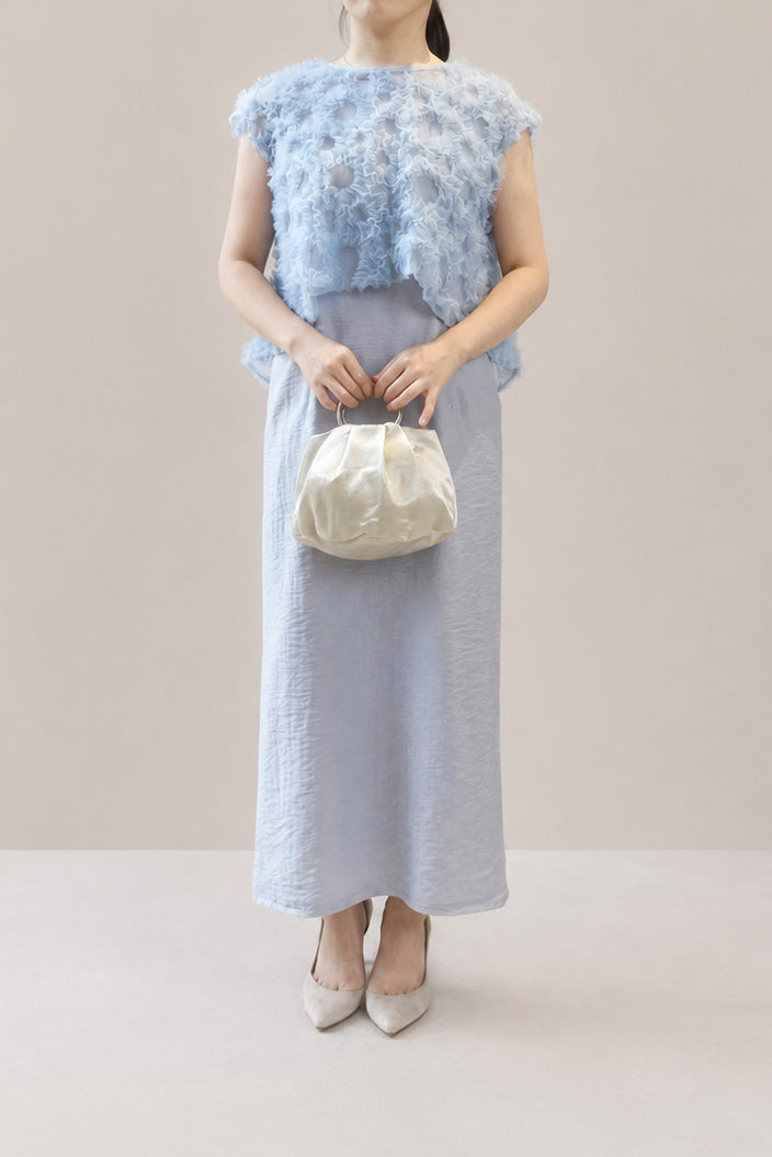 kaene　フラッフィーフラワーコンビドレス / 101173 | Customer Snap 148cm/S(36) ヒール7cm