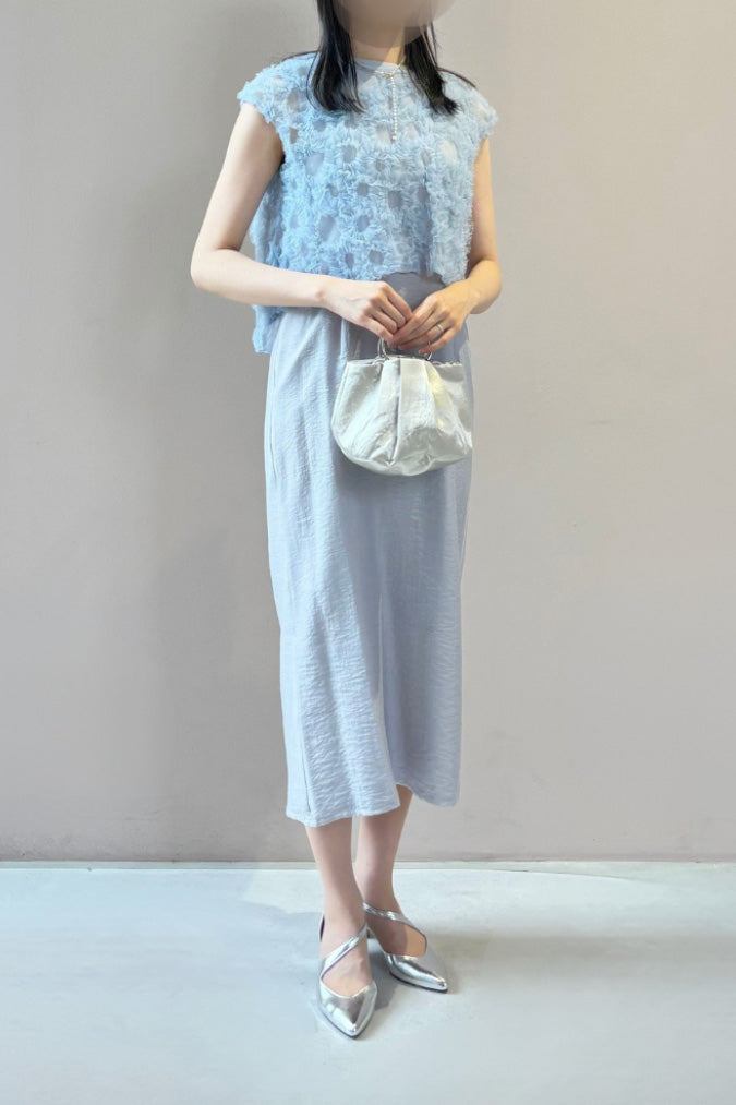 kaene　フラッフィーフラワーコンビドレス / 101173 | Customer Snap 170cm/M(38) ヒール4cm