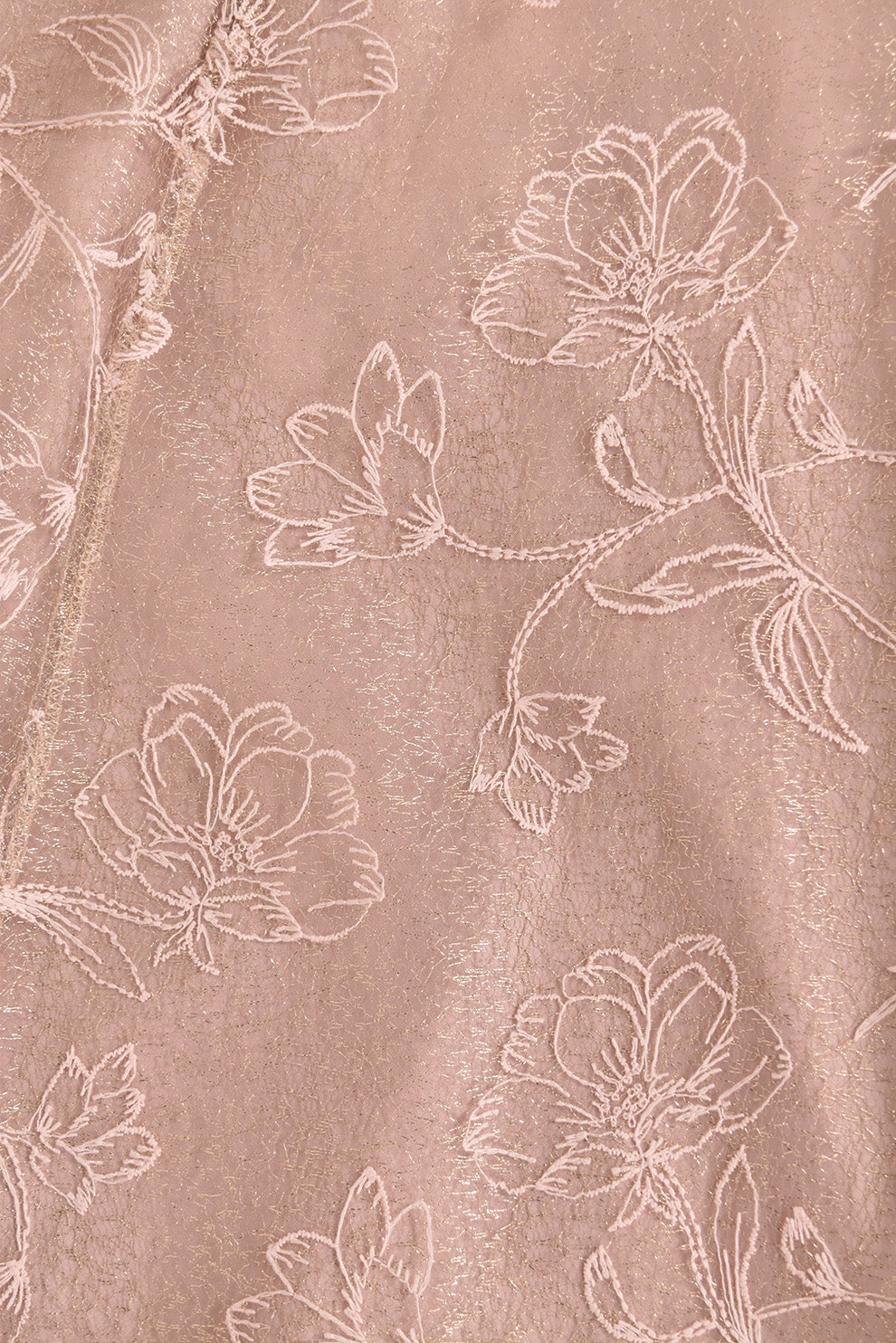 kaene  ラインフラワーランダムヘムドレス / 101189 結婚式用ドレス pink | pink