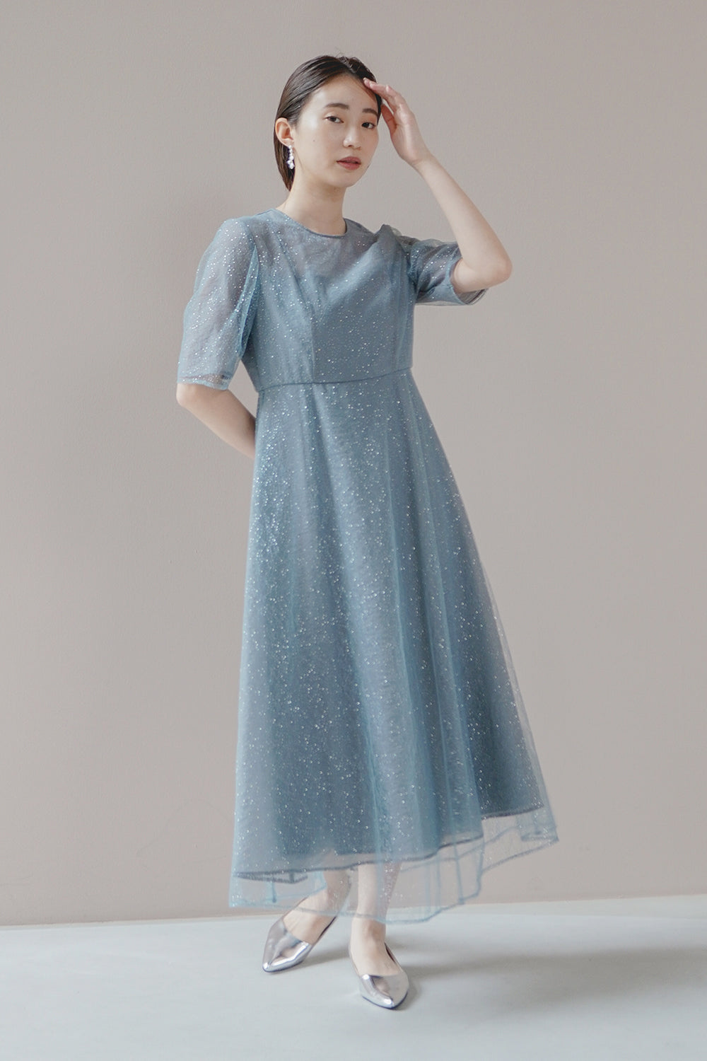 kaene公式オンラインストア ラメミックスエアリードレス / 100955 結婚 kaene公式オンラインストア ラメミックスエアリードレス / 100955 結婚