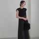 kaene 2wayエプロンドレス / 100975 | モデル身長160cm　着用サイズ34