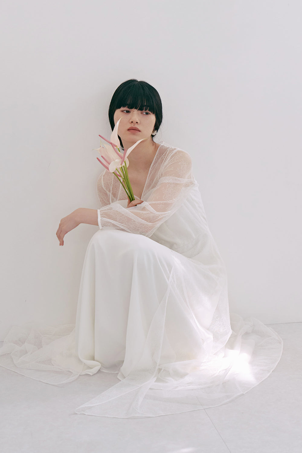 kaene公式オンラインストア レース×シフォンドレス / 100570 結婚式  