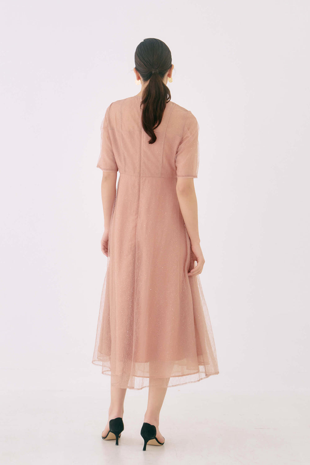 kaene ラメミックスエアリードレス / 100955 結婚式