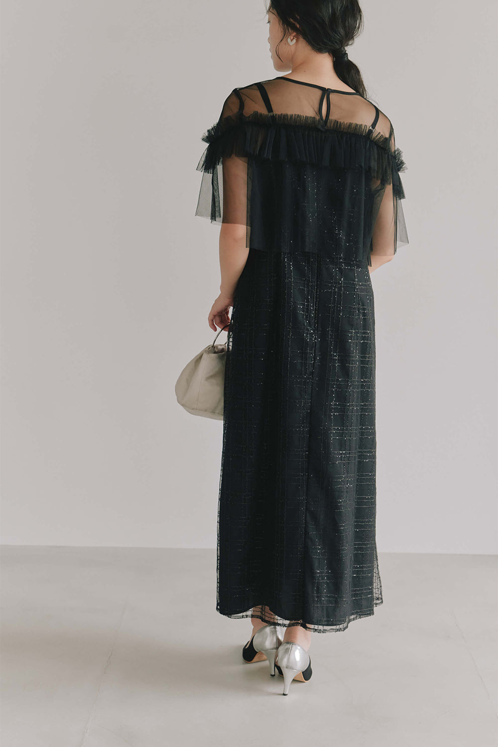 フリルチュールドッキングドレス / 101135