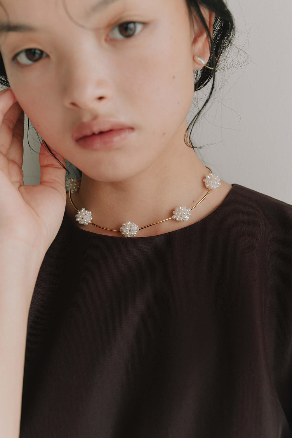 kaene フルリールパールチョーカー / 031988 結婚式パーティー 披露宴