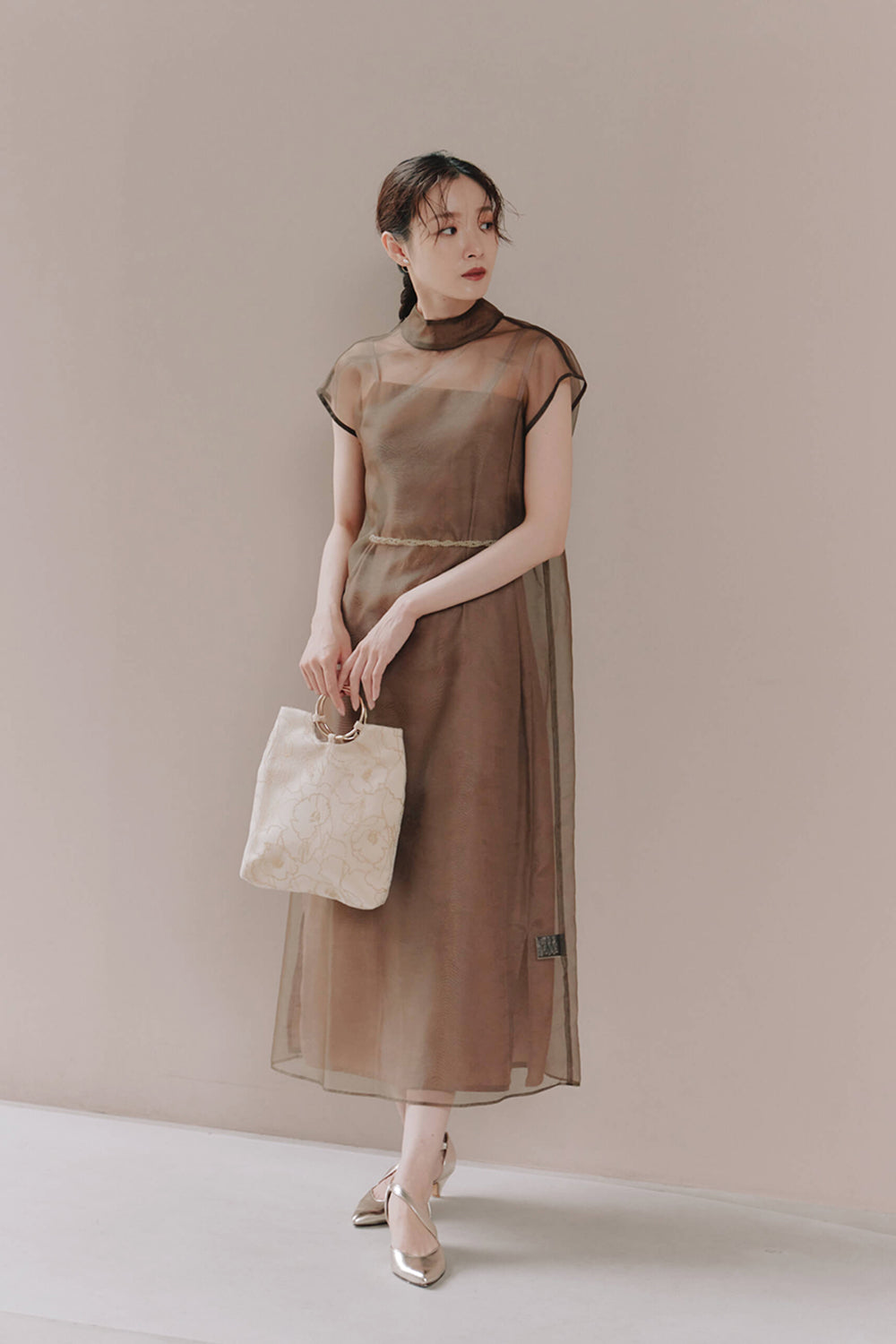 極美品】kaene チュールドレス 結婚式 二次会 お呼ばれ オケージョン