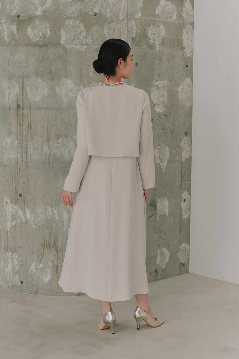 kaene公式オンラインストア シフォンフリルジャケット / 005312