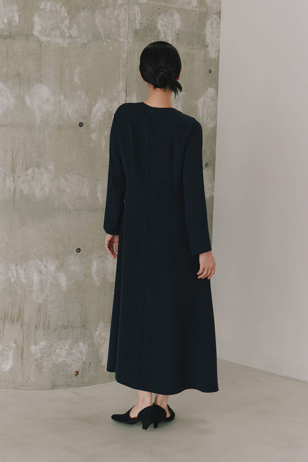 kaene公式オンラインストア シフォン合わせロングワンピース / 100647