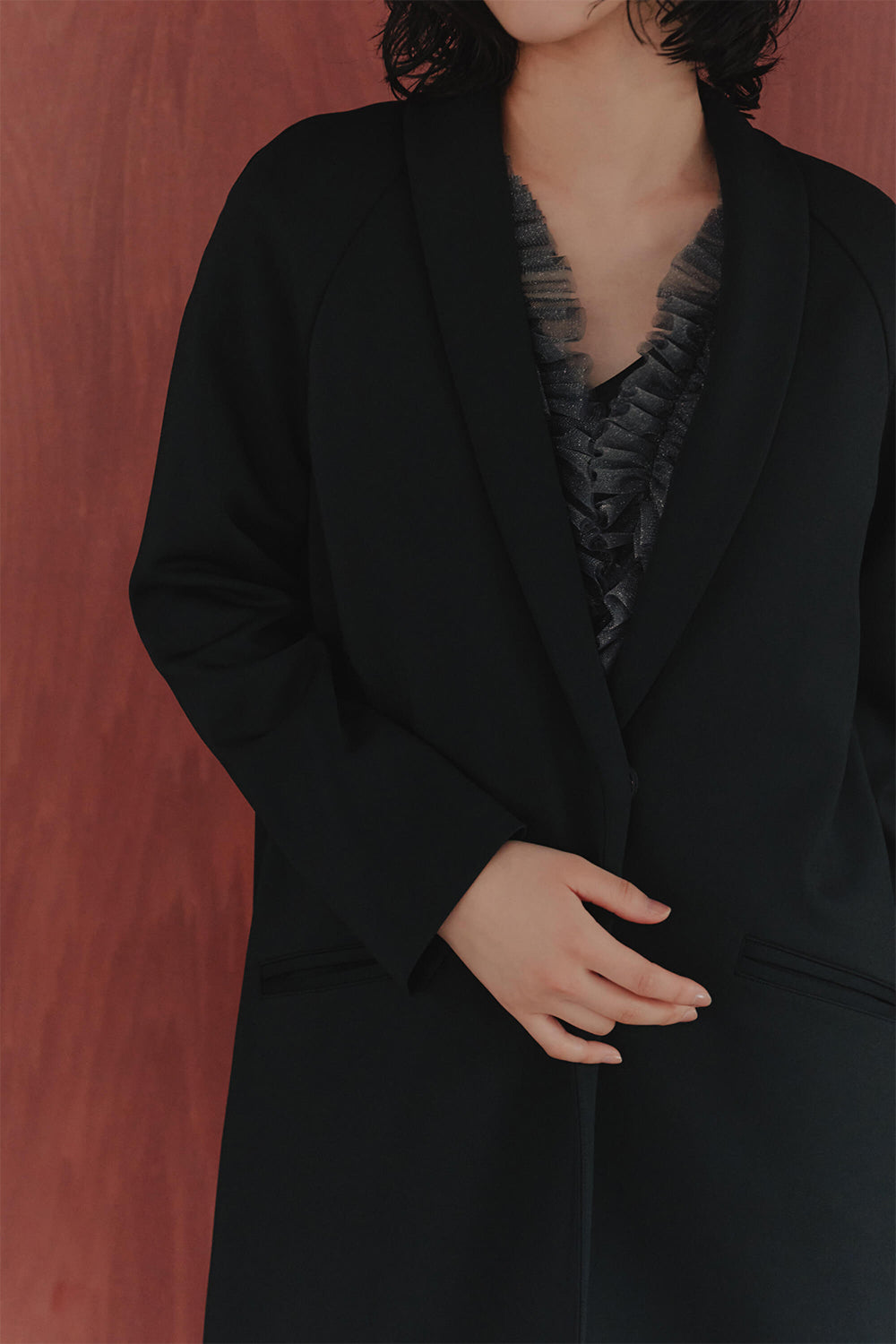 kaene公式オンラインストア バックプリーツコート / 004074 結婚式  