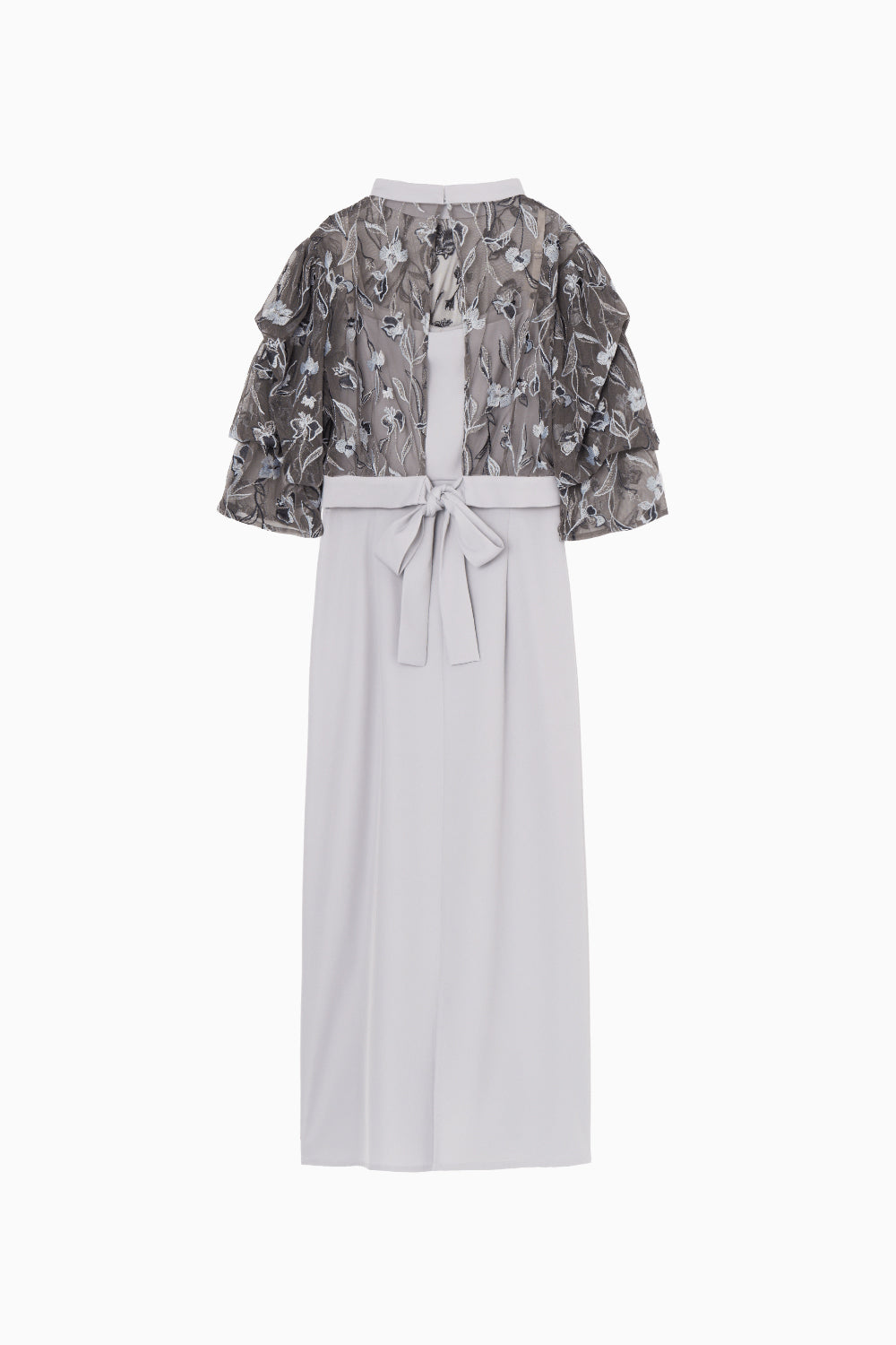 kaene 刺繍レースコンビネーションドレス / 101102