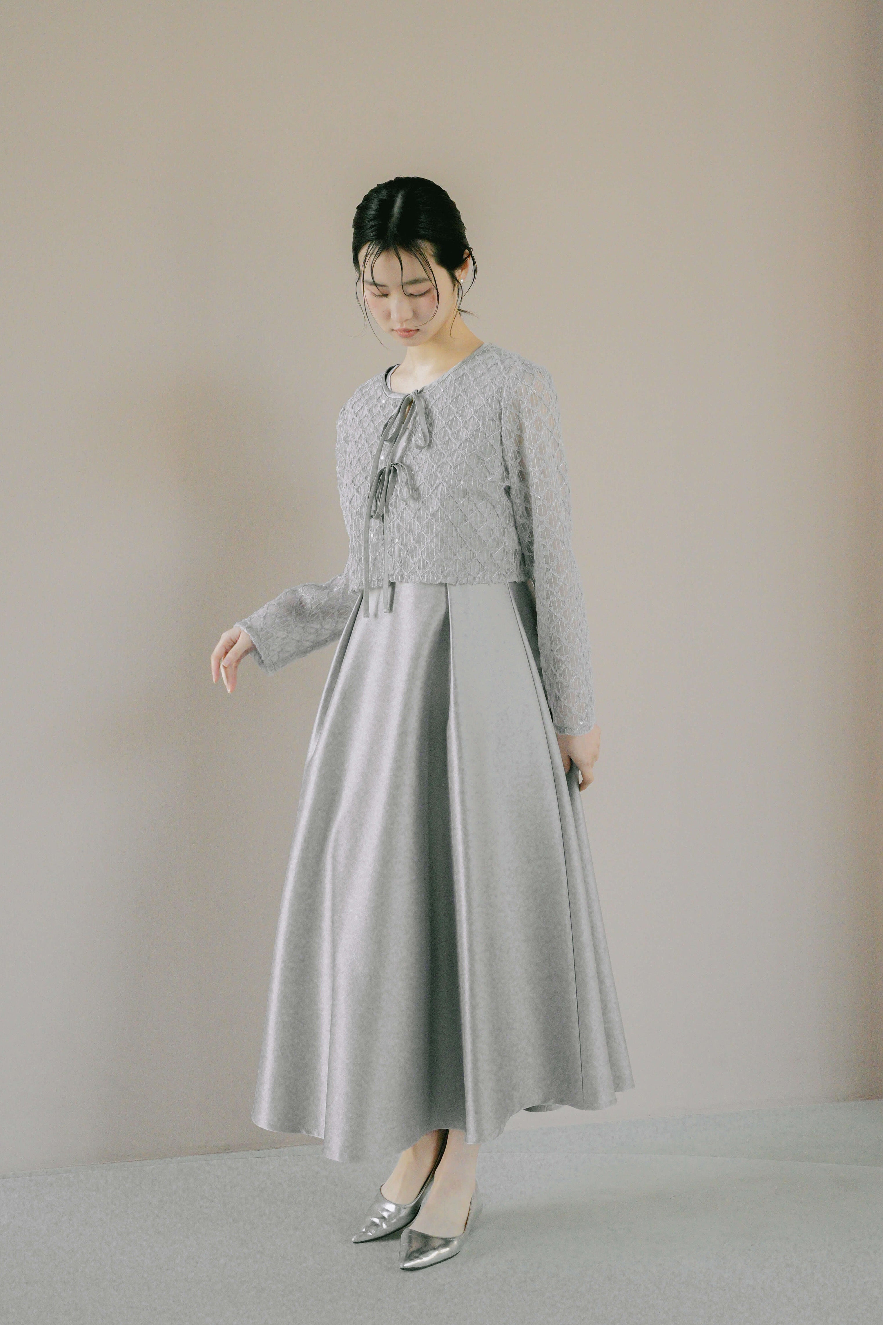 kaene ボレロセットフレアドレス 101138 結婚式 披露宴 オケージョンドレス