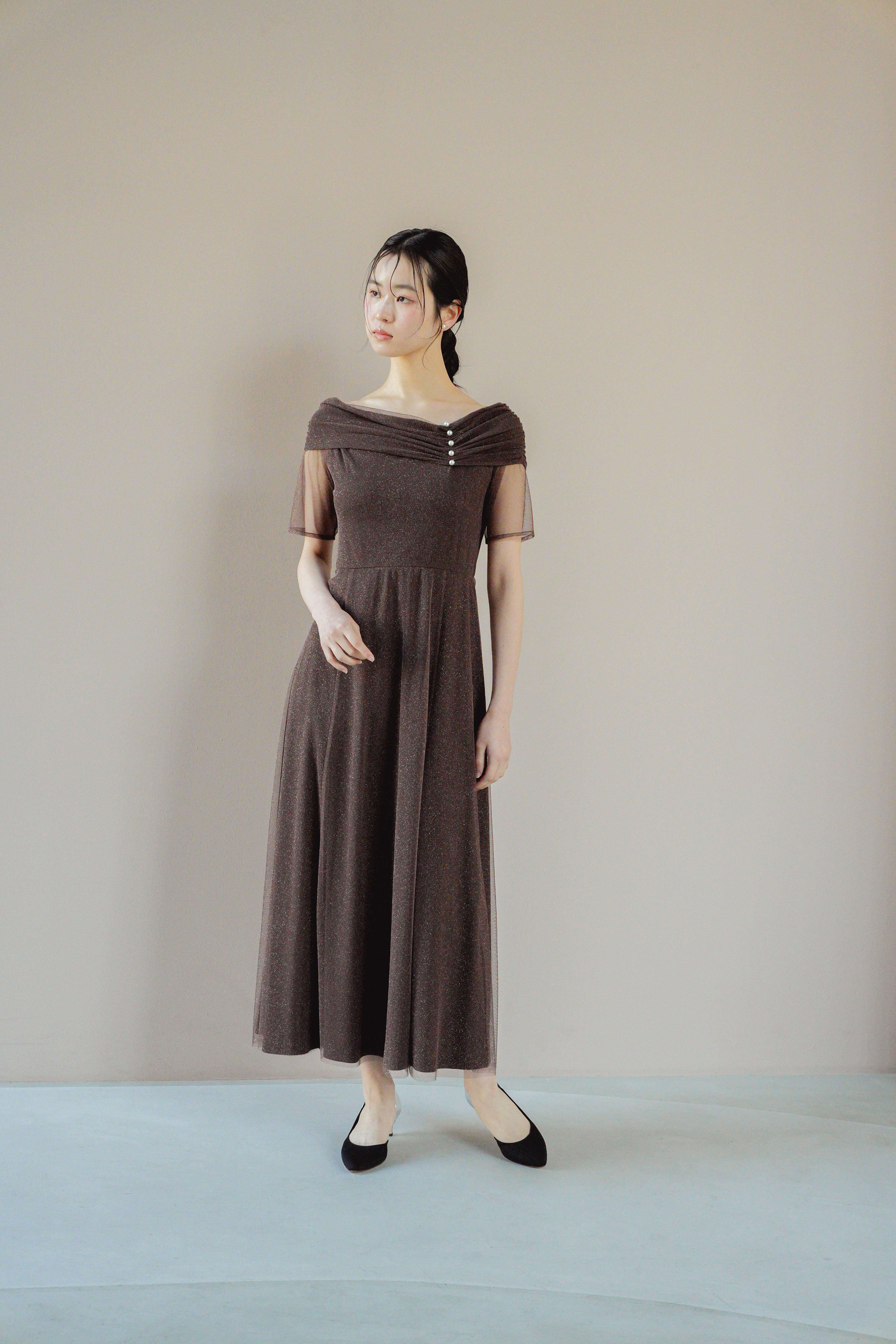 kaene エクラパールオフショルドレス / 101158 結婚式パーティー