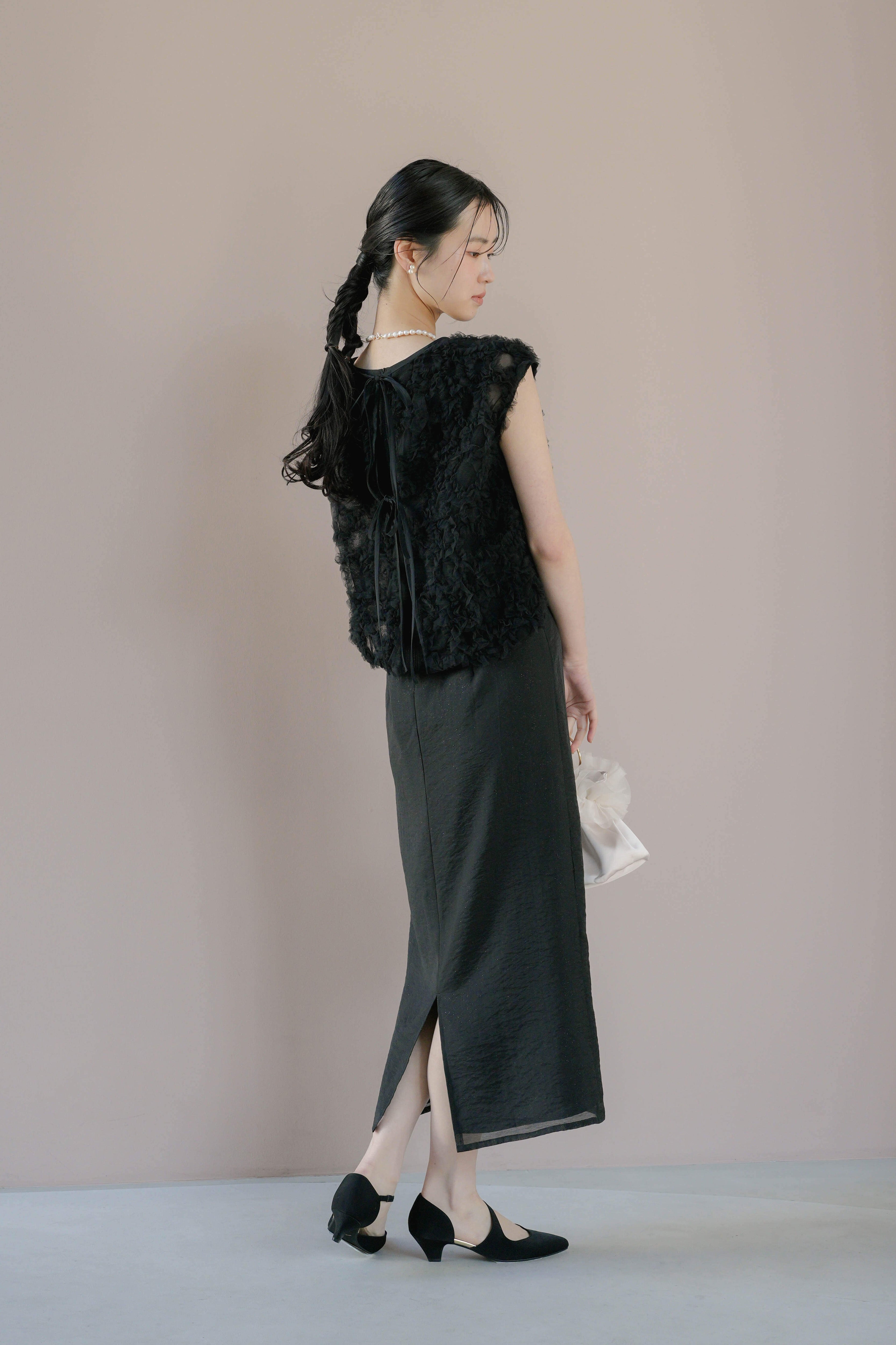 kaene フラッフィーフラワーコンビドレス / 101173 結婚式パーティー