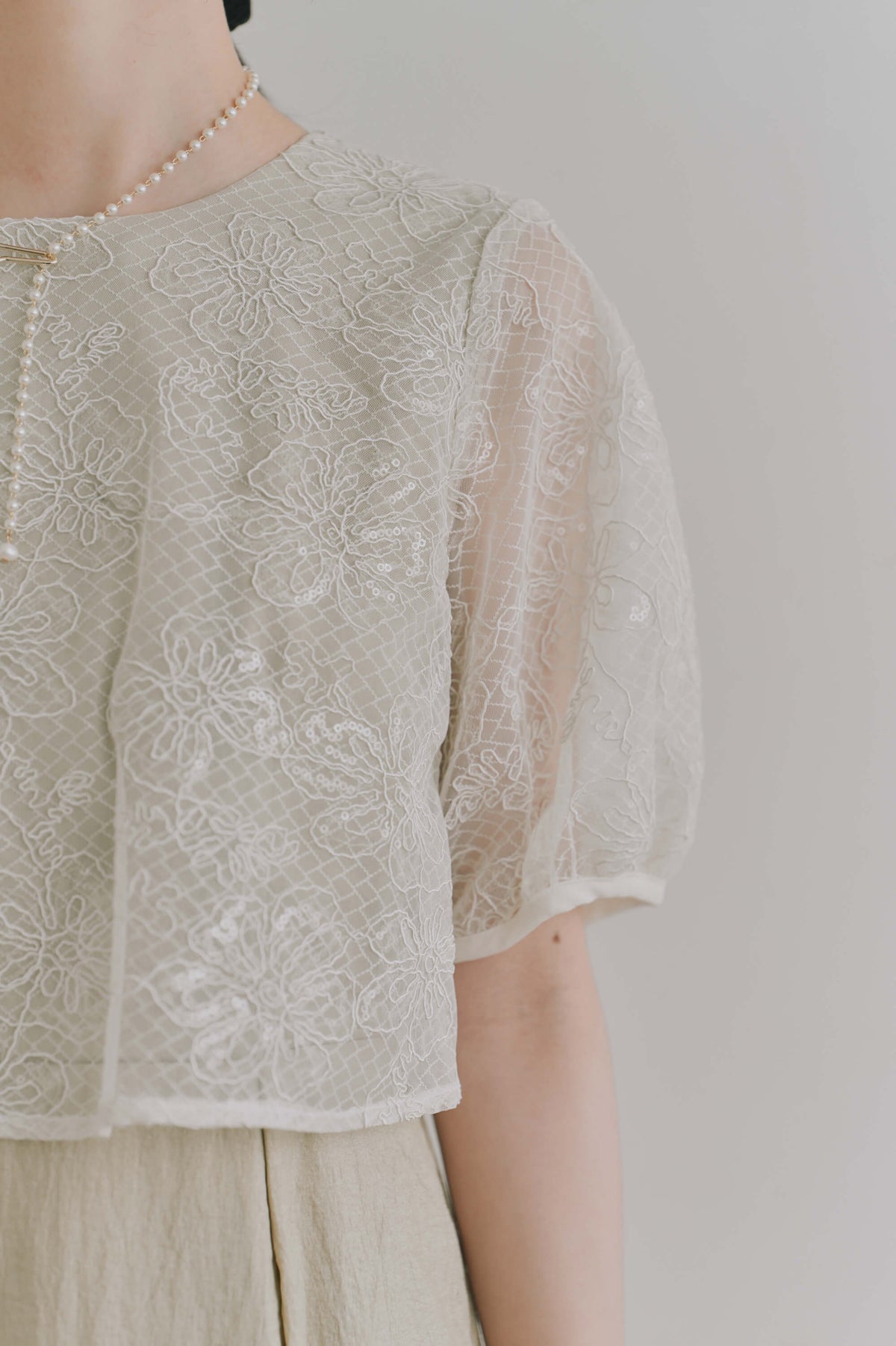 kaene フラワーコードマーメイドドレス / 101190 結婚式用ドレス beige| 