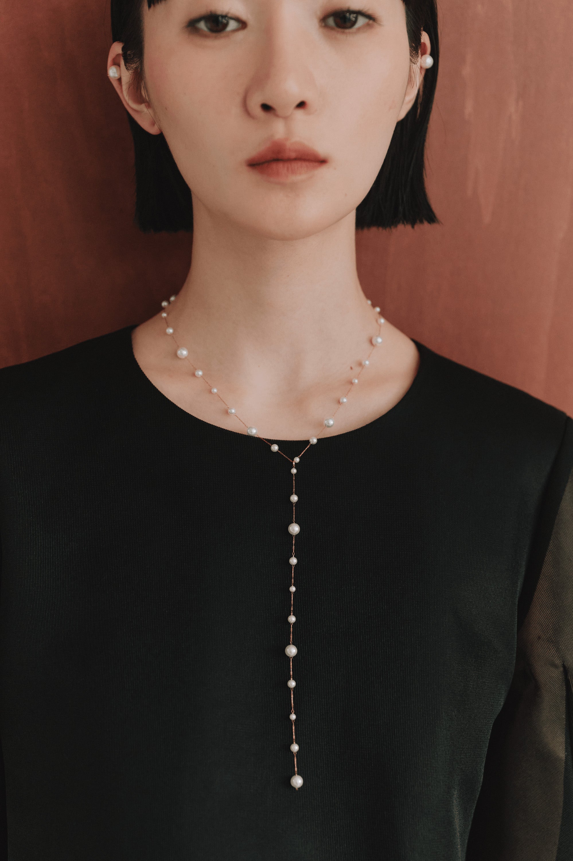 kaene フローパールロングネックレス / 032019 結婚式パーティー