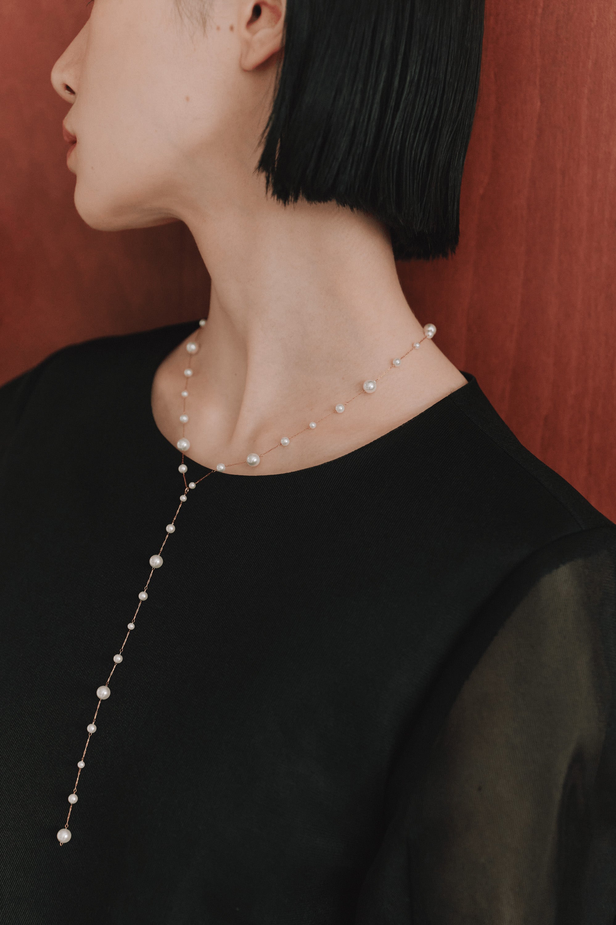 kaene フローパールロングネックレス / 032019 結婚式パーティー
