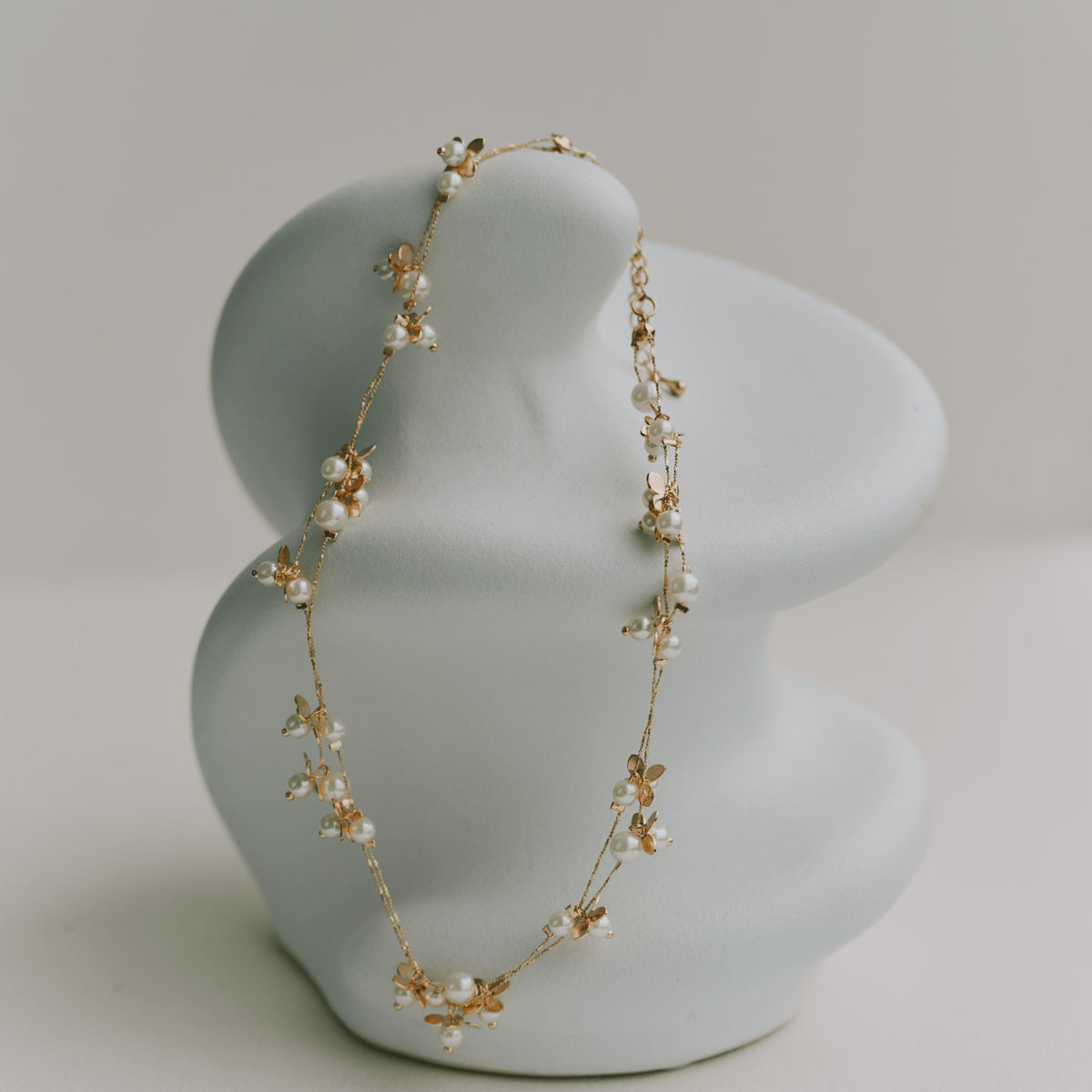 kaene シアーブルームネックレス / 032023 結婚式パーティー 披露宴