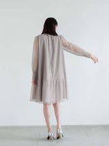 kaene メロンチュールショートドレス / 100778 |モデル身長158cm　着用サイズ1