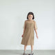 kaene (KIDS) ラメチュールメロウワンピース / 700009 |モデル130cm 25kg (9歳9ヶ月）着用サイズLL 
