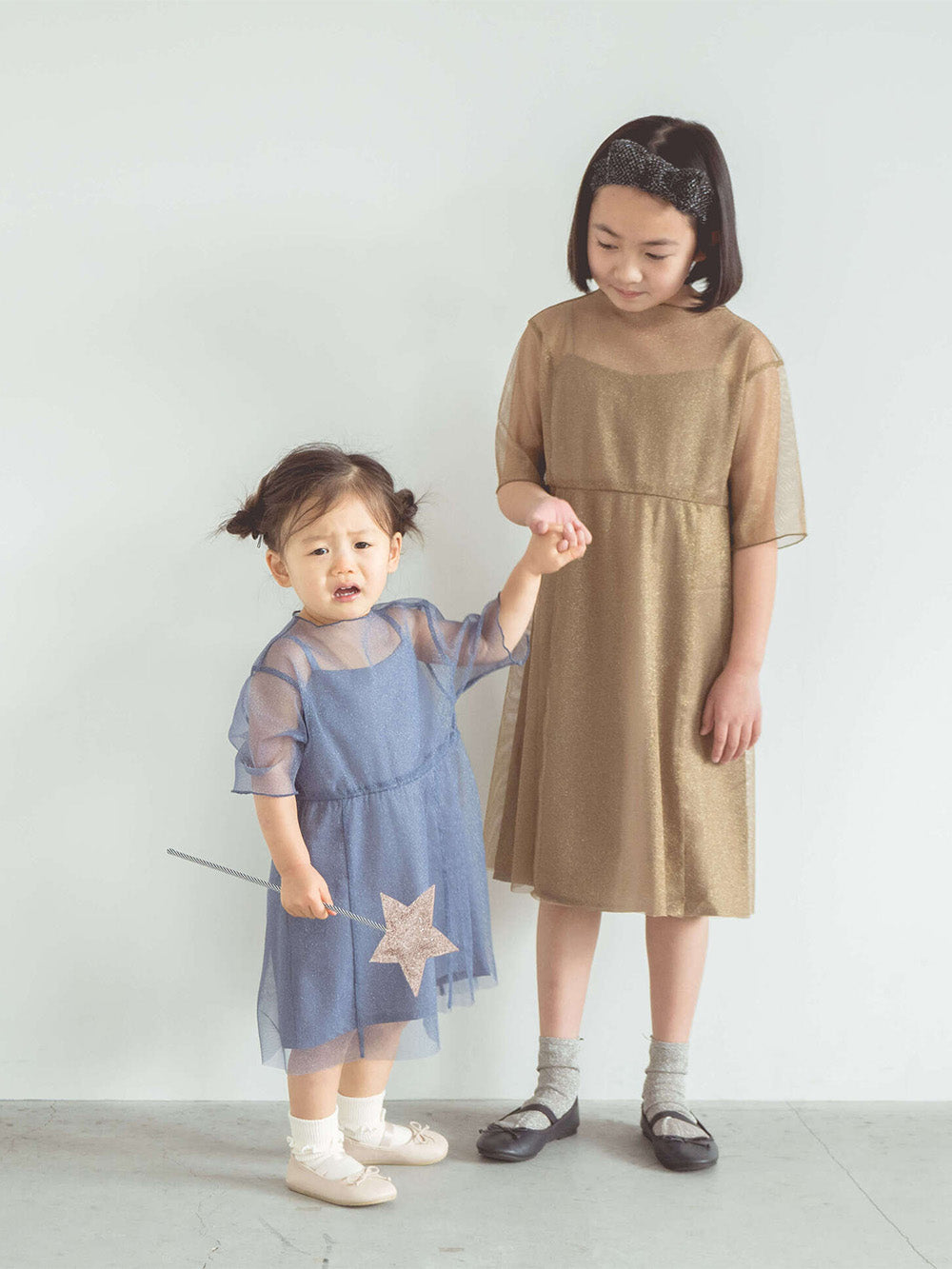 kaene公式オンラインストア (KIDS)ラメチュールメロウワンピース