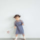 kaene (KIDS) ラメチュールメロウワンピース / 700009|モデル88cm 12kg (2歳3ヶ月）着用サイズS 