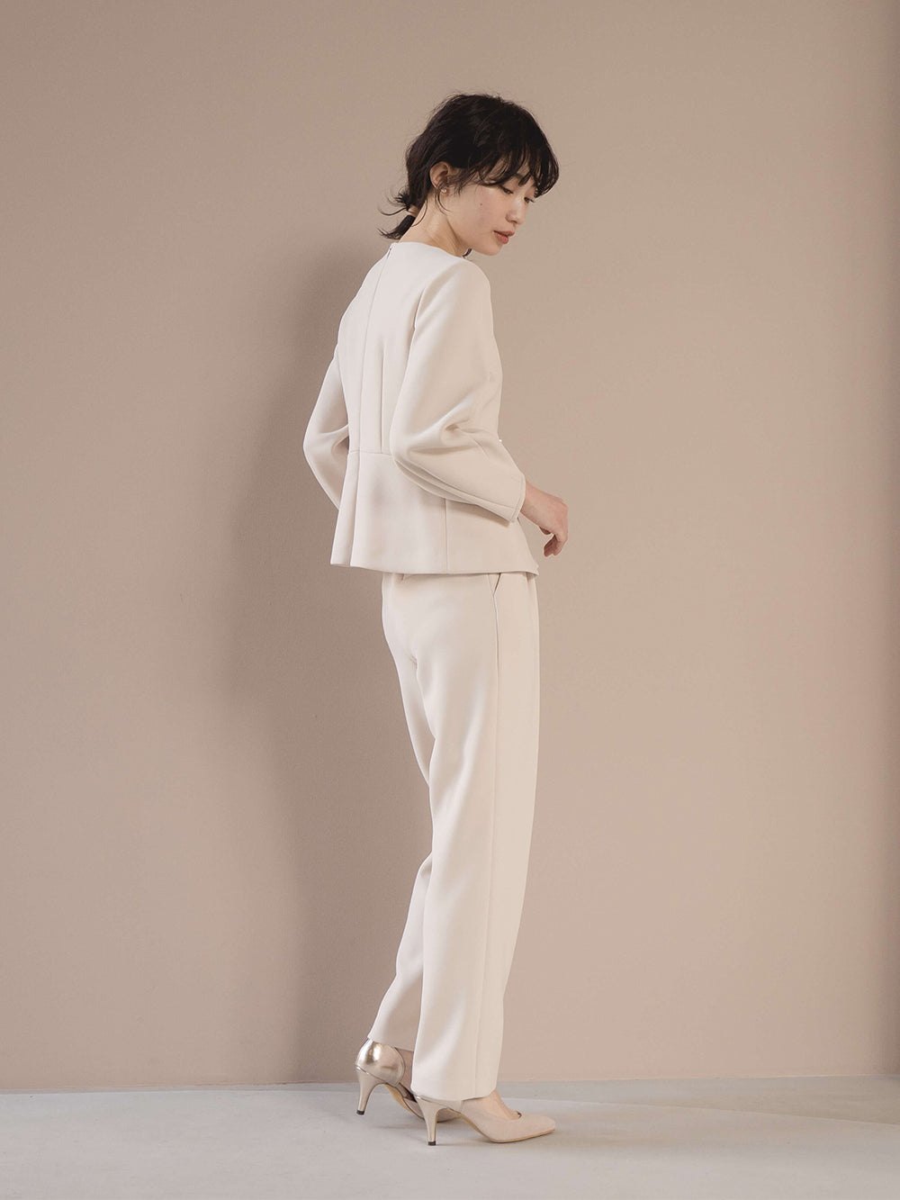 kaene(カエン) ハイストレッチブラウス／010461／フォーマル／セレモニー／ kaene ブラウス シャツ kaene(カエン) ハイストレッチブラウス